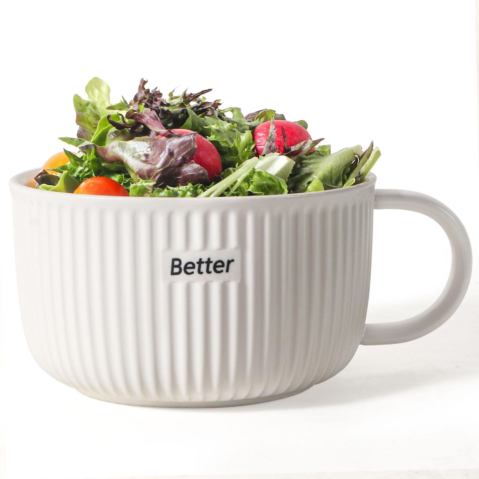 38 Ounce Soup Bowl with Handles, 6 inch Jumbo Soup Mug with Handles – Artena